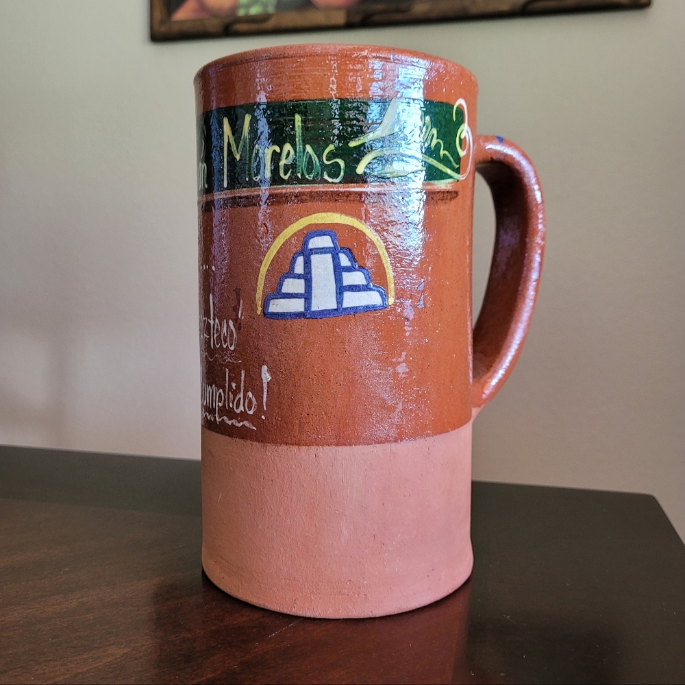 Mexican Clay Mug